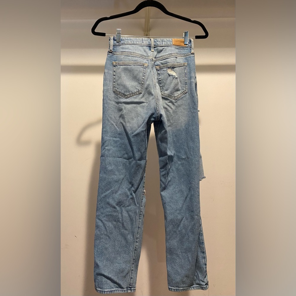 Hollister Ultra High-Rise Vintage Straight Jeans 1R W25 L27
